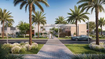 Community arrival and streetscape