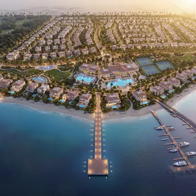 Community aerial view