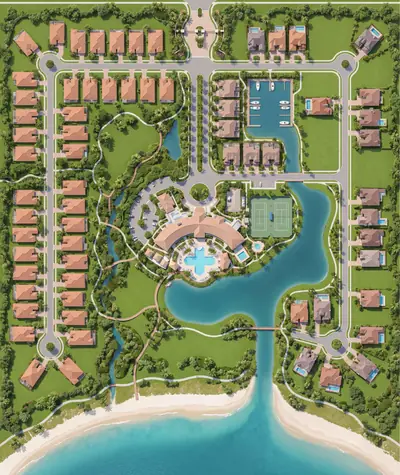 Community aerial view
